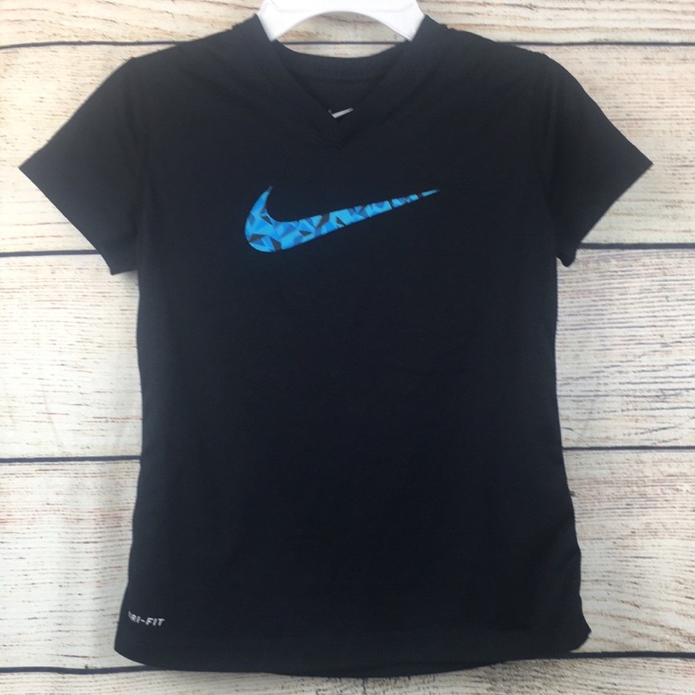 Girls Nike Dri-Fit Legend V Neck S/S T-Shirt